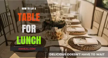 Elegant Lunch Table Setting: A Step-by-Step Guide