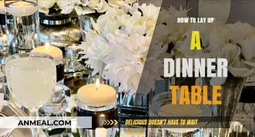 Elegant Table Setting: A Step-by-Step Guide to Perfect Dinner Layout