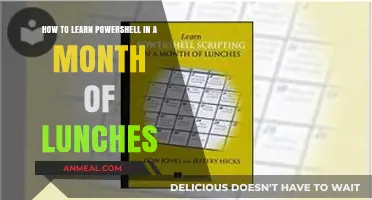 Mastering PowerShell: A Month of Lunches to Learn Scripting