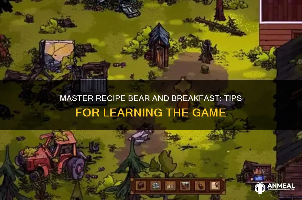 how to learn recipe bear and breakfast