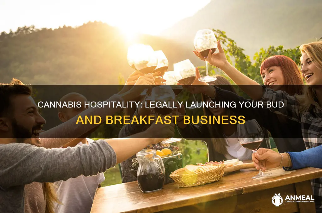 how to legally open a bud and breakfast