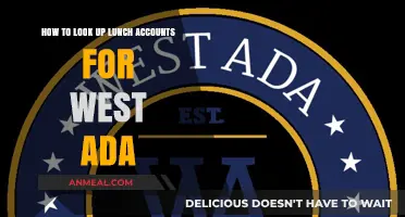 Exploring West Ada School District's Lunch Account Lookup Process