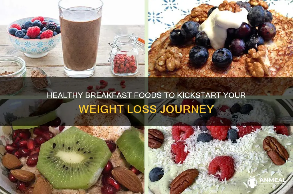 how to lose weight breakfast foods
