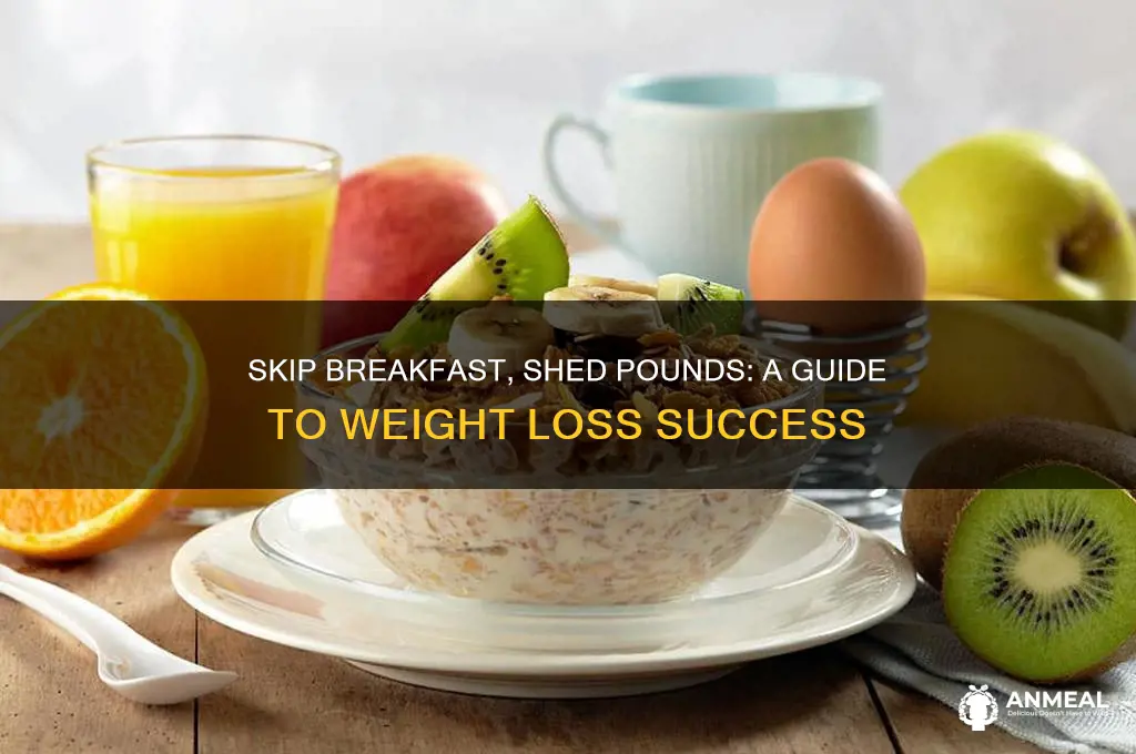 how to lose weight by skipping breakfast