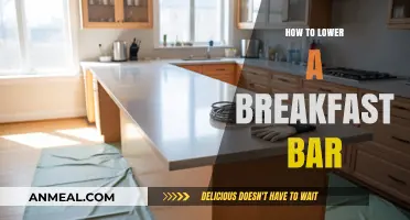 Lowering Your Breakfast Bar: A Step-by-Step DIY Guide