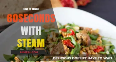 Quick and Healthy: Steaming Your Lunch in 60 Seconds