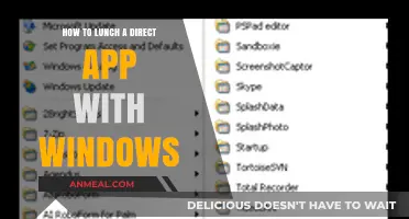 Launching Your Direct App on Windows: A Step-by-Step Guide