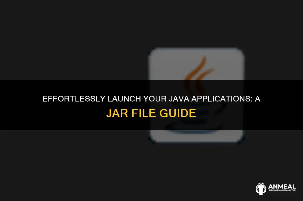 how to lunch a jar file