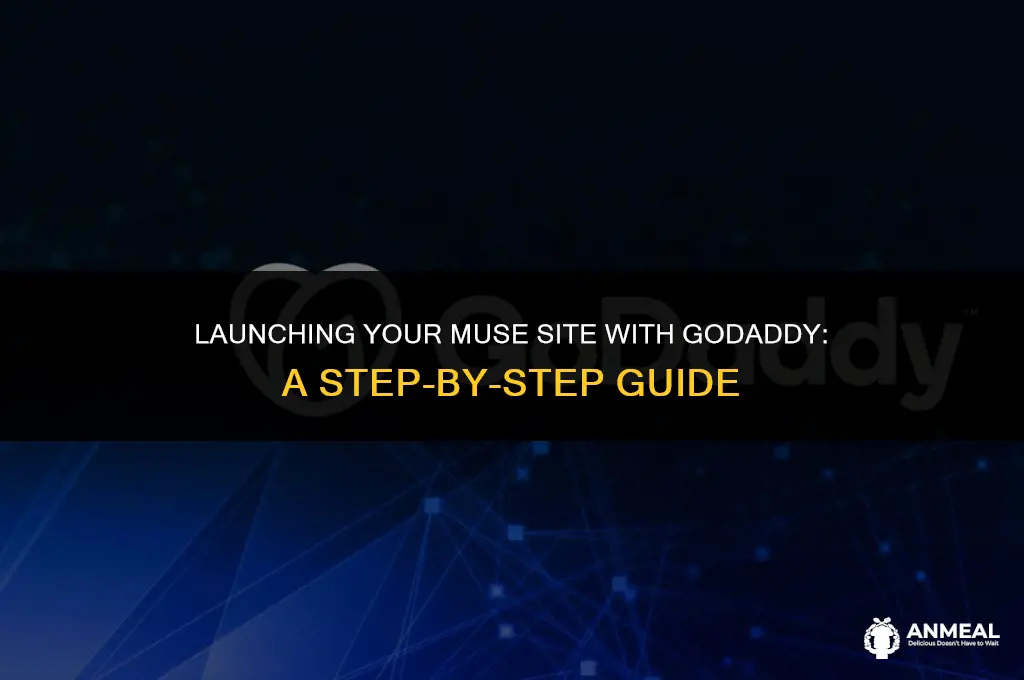 how to lunch a muse site with go daddy