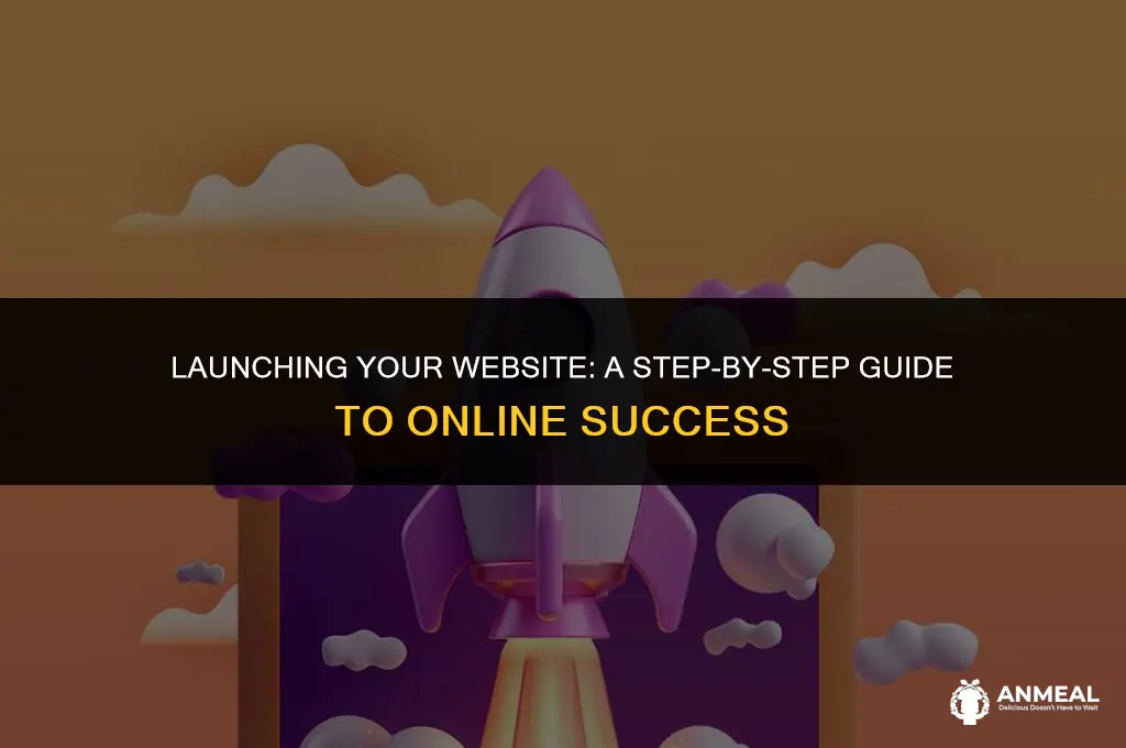 how to lunch a website