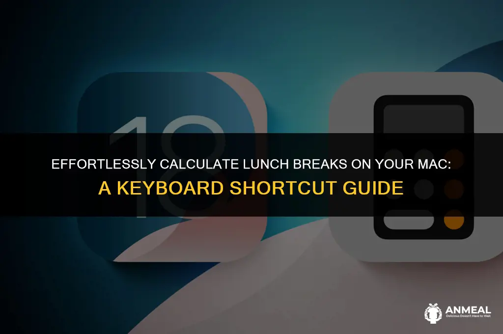how to lunch calculator on mac with keyboard