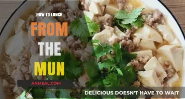 Savoring Simplicity: The Art of Lunching from the Mun