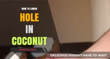 Cracking Open Tropical Delights: A Guide to Lunch Hole Coconuts