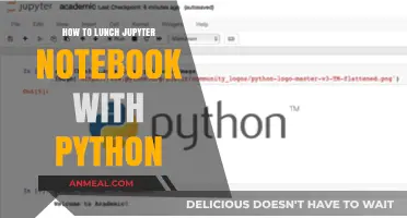 Launching Jupyter Notebook with Python: A Step-by-Step Guide