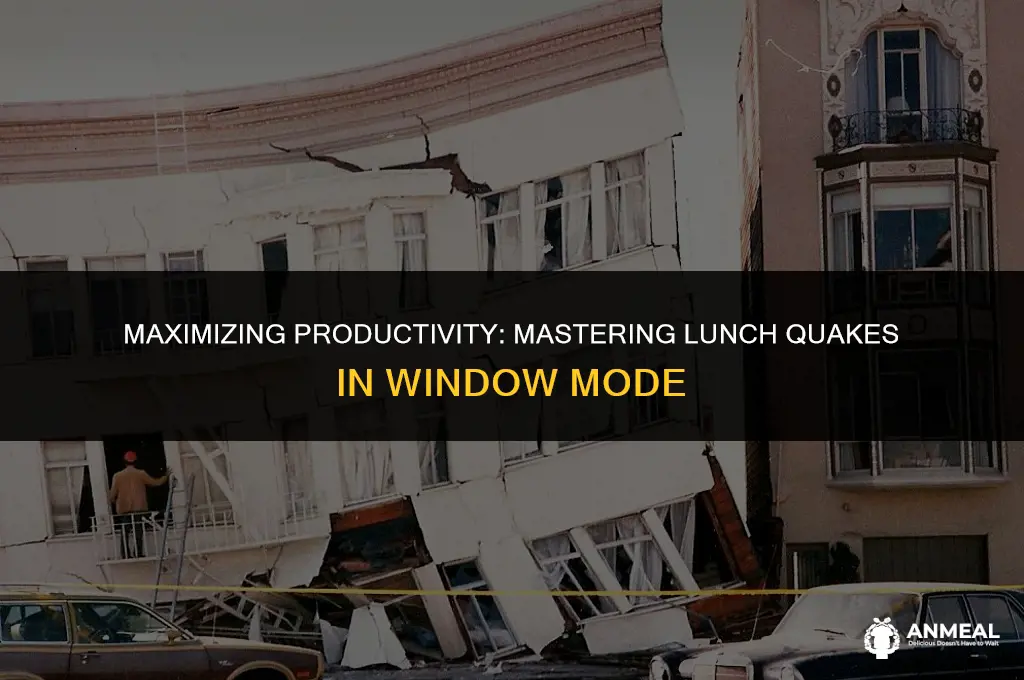 how to lunch quake in window mode