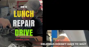 Revive Your Drive: A Step-by-Step Guide to Lunchtime Repairs