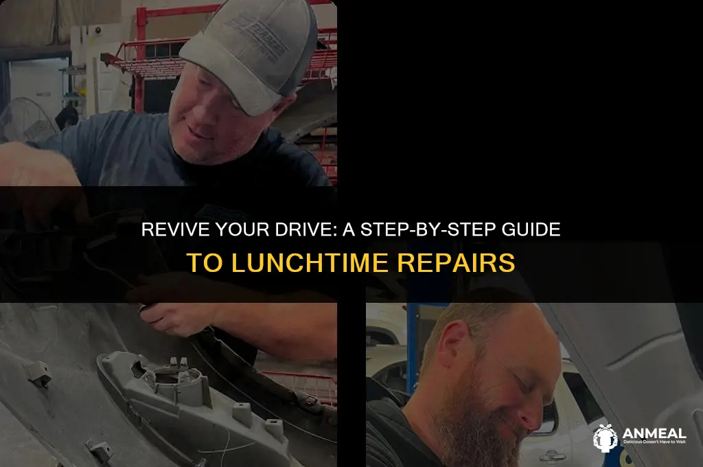 how to lunch repair drive