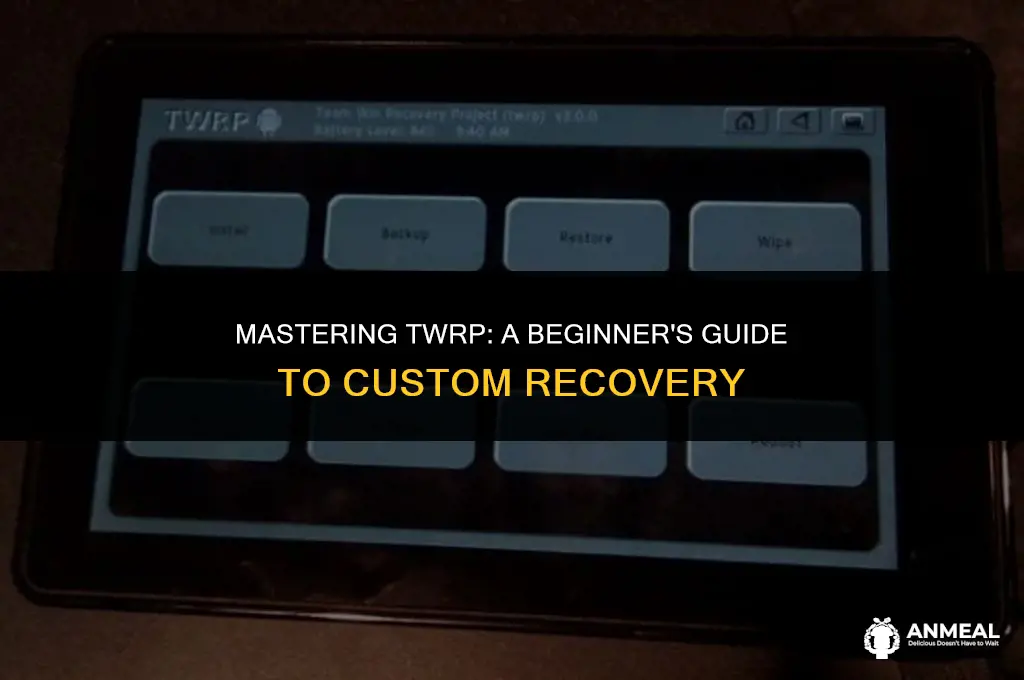 how to lunch twrp
