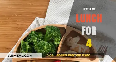 Delicious and Easy Lunch Ideas for Four People