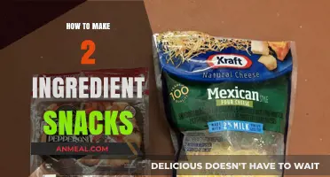 Snack Time Simplified: Delicious Two-Ingredient Treats to Try Today!