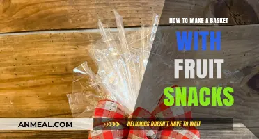 Snack Time Craft: Weaving a Basket with Fruit Snacks