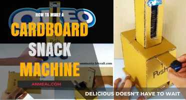 Crafting Creativity: DIY Cardboard Snack Machine Tutorial