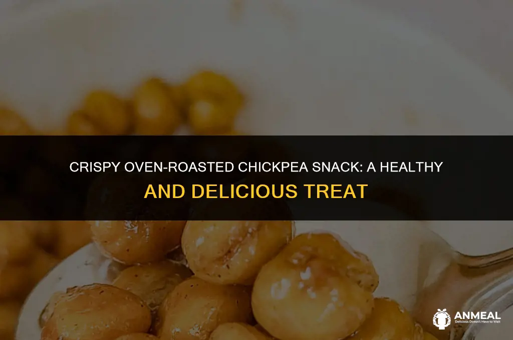 how to make a chick pea snack in oven