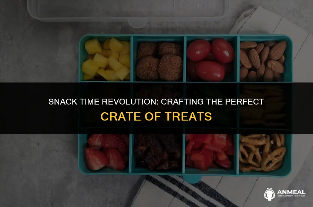 how to make a crate of snacks