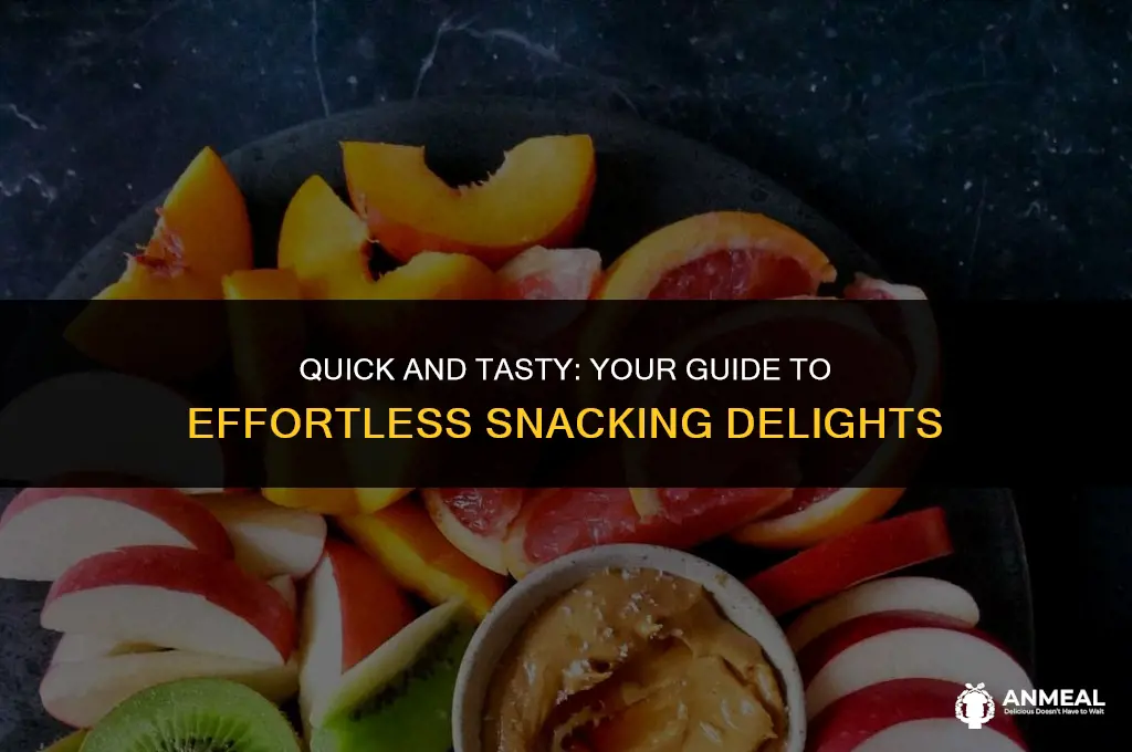 how to make a delicious easy snack