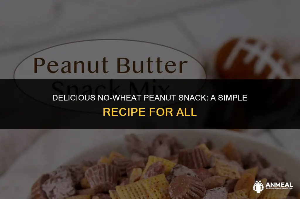 how to make a easy no wheat peanut snack