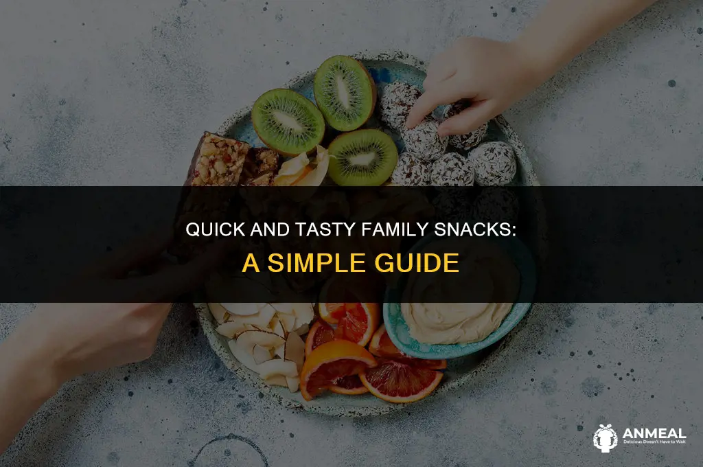 how to make a easy snack for the family