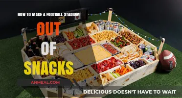 Snack Stadium Spectacular: Crafting a Football Arena from Edibles