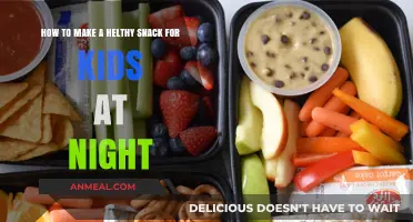 Wholesome Midnight Munchies: Healthy Snack Ideas for Kids