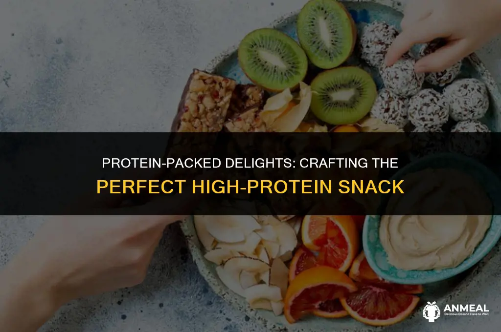 how to make a high protein snack