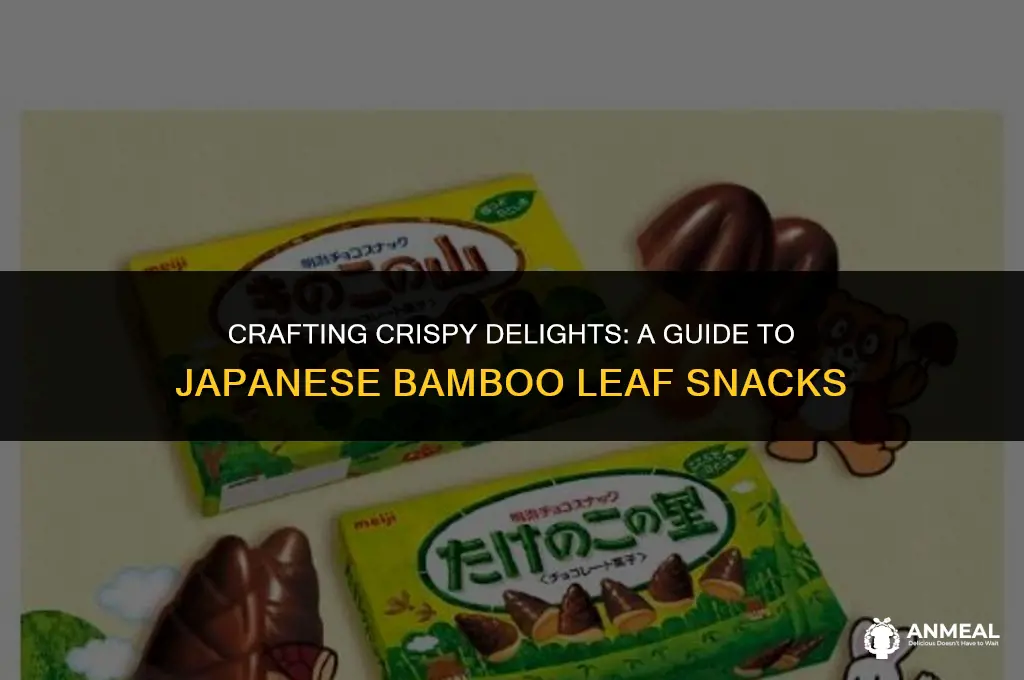 how to make a japanese bamboo leaf snack