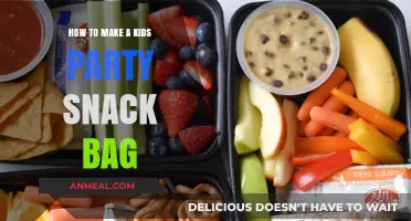Creative and Healthy Snack Bag Ideas for Kids' Parties