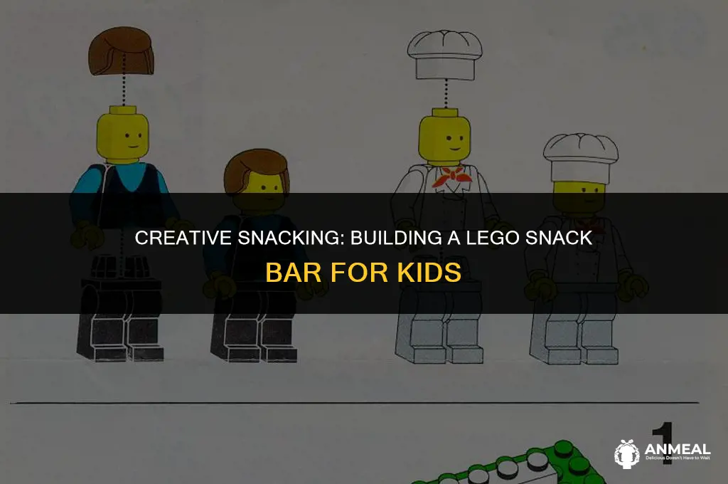 how to make a lego snack bar