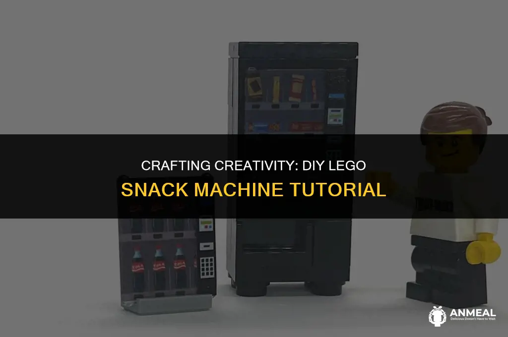 how to make a lego snack machine