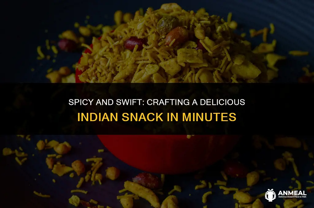how to make a quick indian snack