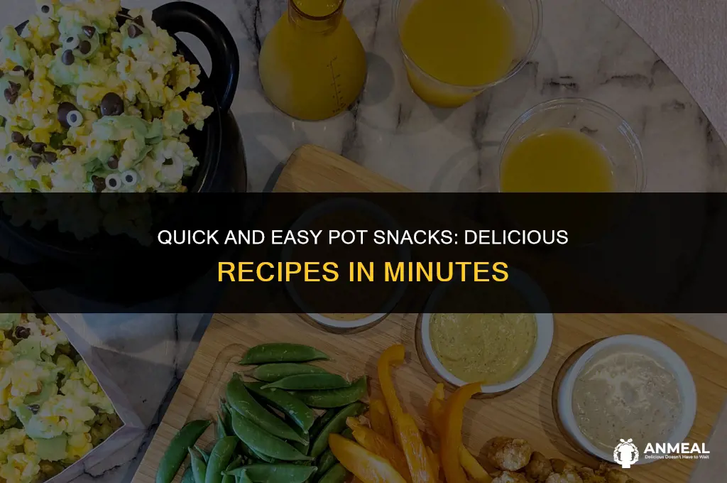 how to make a quick pot snack