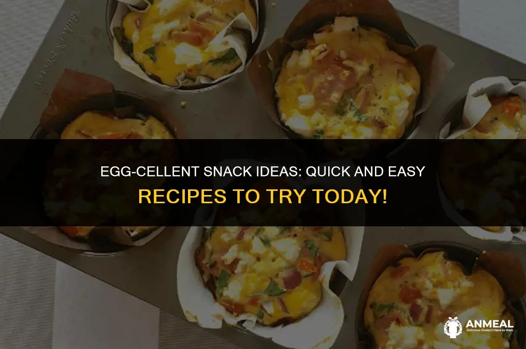 how to make a quick snack with eggs