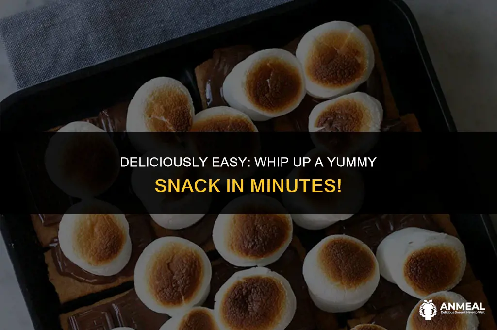 how to make a really yummy snack