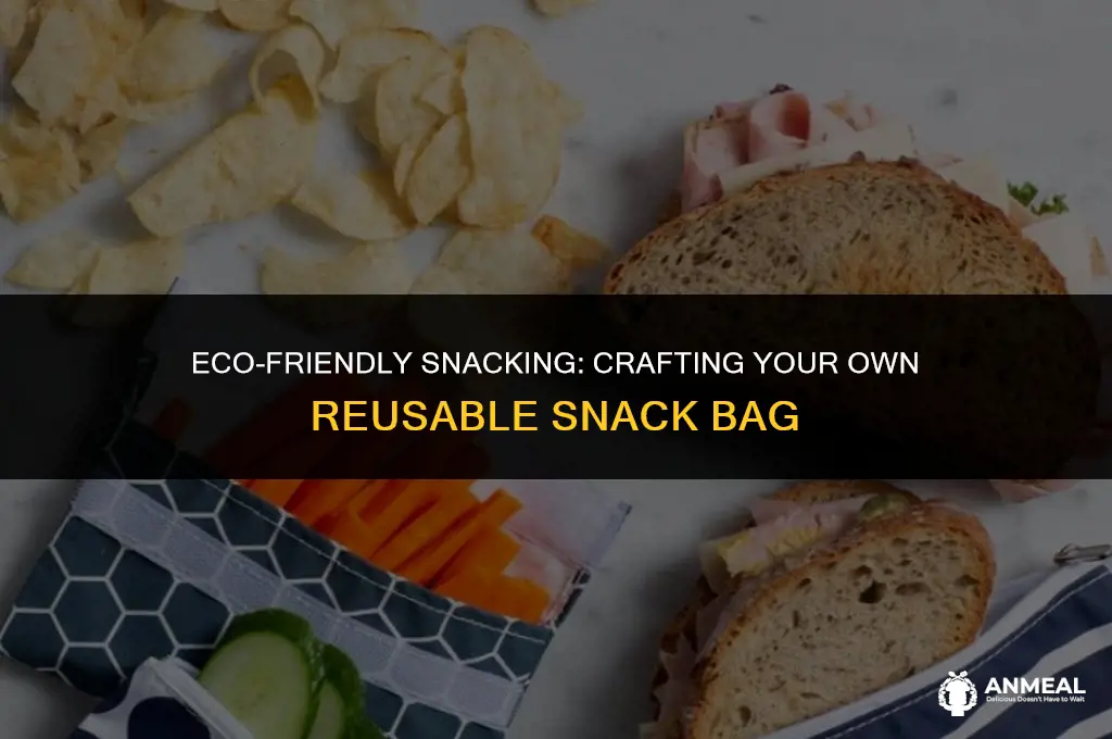 how to make a reusable snack bag