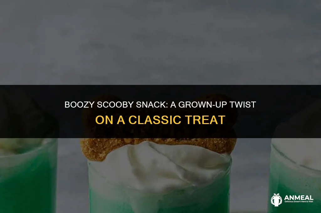how to make a scooby snack alcoholic drink