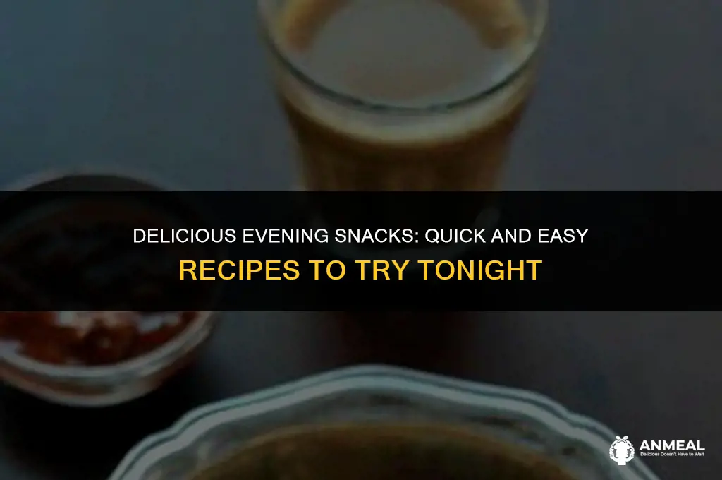 how to make a simple evening snack