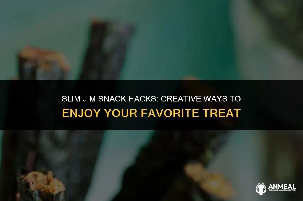 how to make a slim jim snack