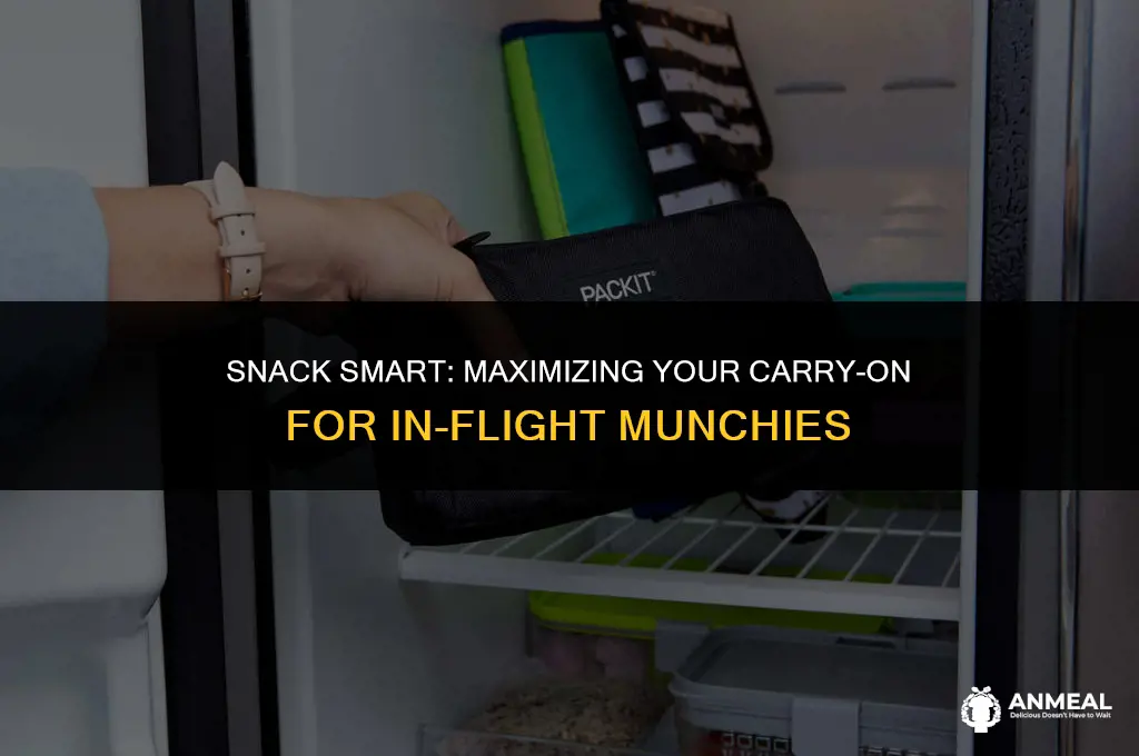 how to make a small snack bag carry on