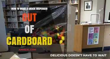 Crafting Creativity: DIY Cardboard Snack Dispenser Guide
