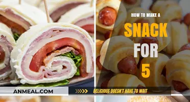 Snack Time Delight: Easy Recipes for a Group of Five