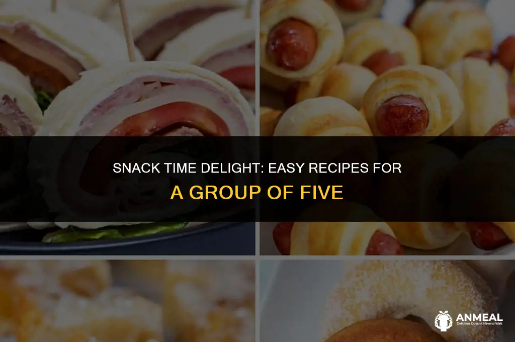how to make a snack for 5
